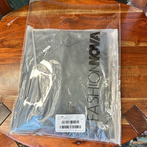 Fashion Nova Black More to the Story Midi Dress - Picture 9 of 9